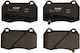Front Disc Brake Pads Set Ferodo Nissan 350z Tesla Model X 3.5/electric Height 73mm Width 120mm Thickness 15mm Wear Sensor Yes