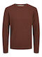 Jack & Jones Langarm-Pullover Maroon