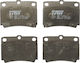 Trw Automotive Rear Disc Brake Pad Set Mitsubishi Pajero Ii Iii Sport 2.4d 2.5d 3.0 58.9mm 78.8mm 15.0mm