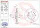 Front Brake Disc Right Left Brembo Mazda 2 Mx-5 Iv Rf Targa 1.5 258mm 44mm 22mm 4 Ventilated Holes Internal