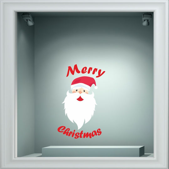 Sticker de Crăciun Moș Crăciun 3 50cm X 32cm