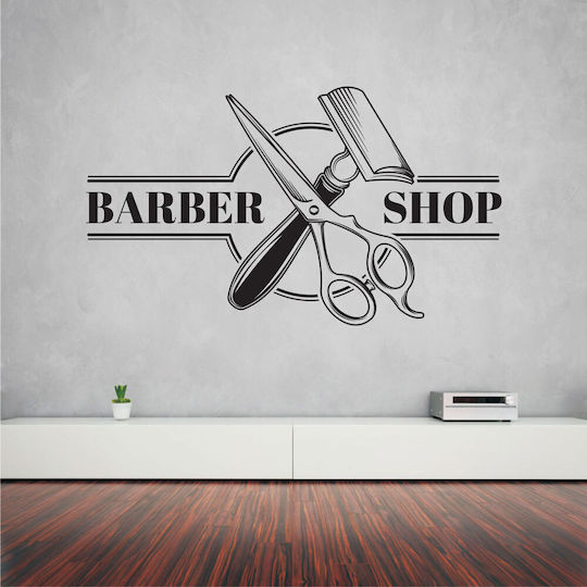 Sticker de Perete Frizerie 14 50cm X 32cm