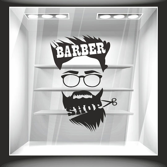 Barbershop-Fensteraufkleber 2 100cm x 142cm