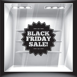 Black Friday Sale Discount Sticker 7 120cm X 120cm