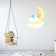 Wandsticker Baby schläft 120cm x 112cm