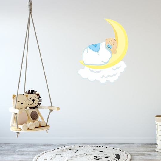 Wandsticker Baby schläft 120cm x 112cm