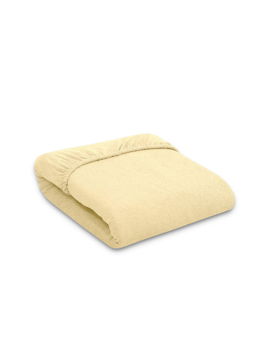 Bobono Baby Sheet Crib Cotton Fitted Yellow 60x...