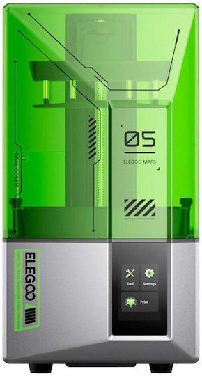 Elegoo Mars 5 Αυτόνομος 3D Printer Ρητίνης με Σύνδεση USB