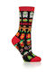 Heat Holders Gingerbread & Baubles Femei Șosete Negre 1Pachet