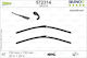 Lamele Ștergătoare Auto Valeo Jointless Silencio Aquablade 750/730mm Ford Galaxy III S-Max 01.15