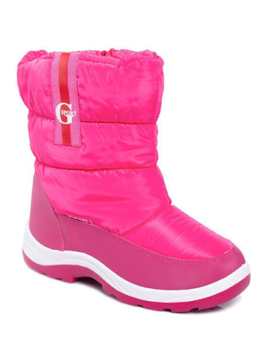 Cizme de Zăpadă Copii Fuchsia