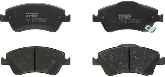 Front Disc Brake Pads Set Trw Automotive Toyota Auris Corolla 1.33-2.2d 10.06-07.14 Height 57.8mm Width 136.8mm Thickness 19mm Wear Sensor Yes