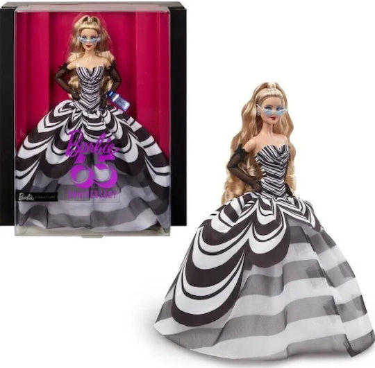 Barbie Collectible Doll 65Th Blue Sapphire