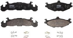 Trw Automotive Rear Disc Brake Pad Set Chrysler Es Le Baron Saratoga Plymouth Sundance 61.8mm 153.9mm 17.0mm