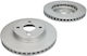 Ventilated Front Brake Disc Set 255mm 4 Holes Toyota Corolla 1.4 1.6 1.8 01.01-03.08 Ferodo