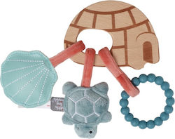 Baby to Love Wooden Rattle Οcean for 0++ Months