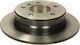 Rear Brake Disc Right Left Trw 258x55.2x8.0 Mm Mercedes A W168 Vaneo 414 1.6-2.1 07.97-07.05