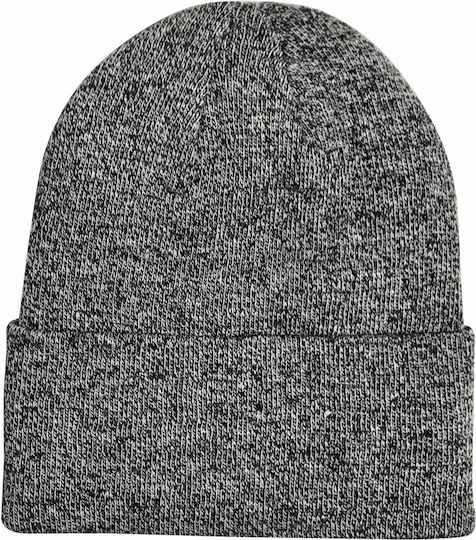 Beanie Unisex Beanie Gestrickt in Gray Farbe