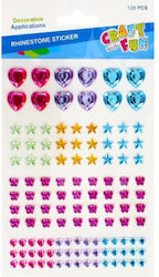 Craft with Fun Aufkleber Diamantchen 120Stücke Craft with Fun Aufkleber Diamantchen 120Stücke