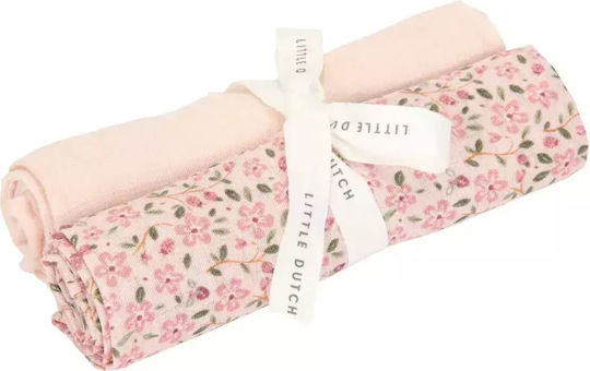 Little Dutch Swaddle Blanket 70x70cm 2 Pieces