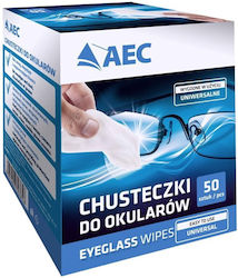 Aec Eyeglass Wipes 50pcs