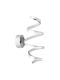 Toolight Leuchte Wand mit Integrierter LED Silber