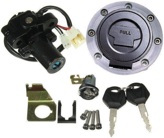 Yamaha R1 1992-2013 Motorcycle Fuel Tank Cap Electric Door Lock Assembly Ts-r1-a