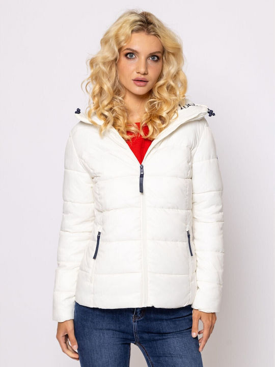 Scurtă Jachetă de femei Puffer Graphite