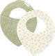 Little Dutch Blueberry Leaves & Sage Bandana Fa...