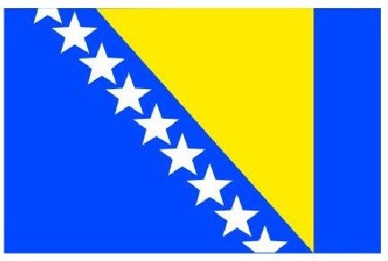 Знаме на Босна и Херцеговина 250x150см