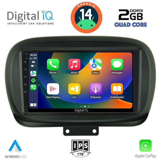 Автомобилна Аудио Система (Блутут/USB/AUX/WiFi/GPS/Apple-Carplay/Android-Auto) с Тъчскрийн 9"