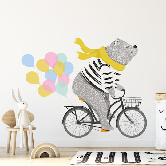 Wall Sticker Bicycle Ride 50cm X 40cm