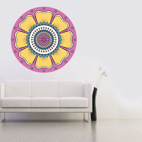 Sticker de Perete Floare Mandala 120cm X 120cm