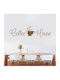 Αυτοκόλλητο Τοίχου Coffee House 70cm X 20cm
