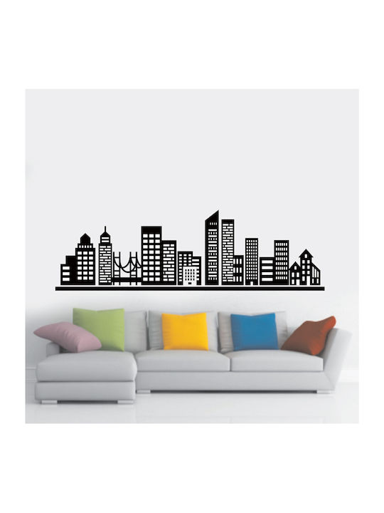 Wandsticker Skyline 02 120cm x 45cm
