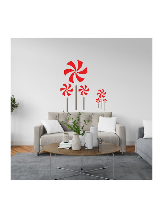 Αυτοκόλλητο Τοίχου Ανεμολούλουδα 70cm X 70cm