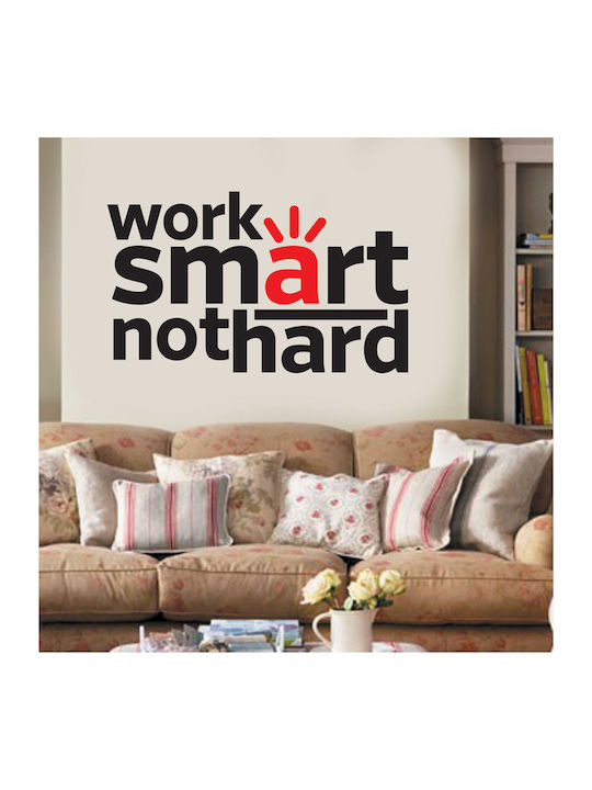 Autocolant de Perete Work Smart 90cm X 90cm
