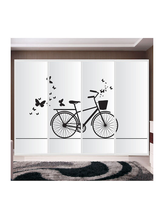 Αυτοκόλλητο Ντουλάπας Ποδήλατο 100cm X 70cm