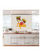 Wall Sticker Round 100cm X 112cm