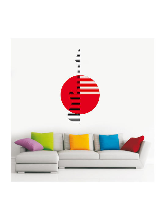 Αυτοκόλλητο Τοίχου Κιθάρα 01 60cm X 114cm