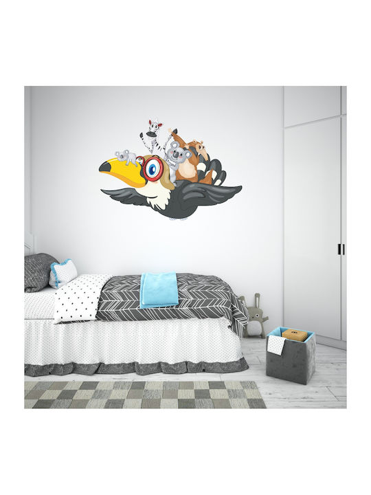 Wall Sticker Flying Animals 70cm X 46cm