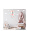 Panda Hot Air Balloon Wall Sticker 2 Sets 6 Clouds 80cm X 50cm
