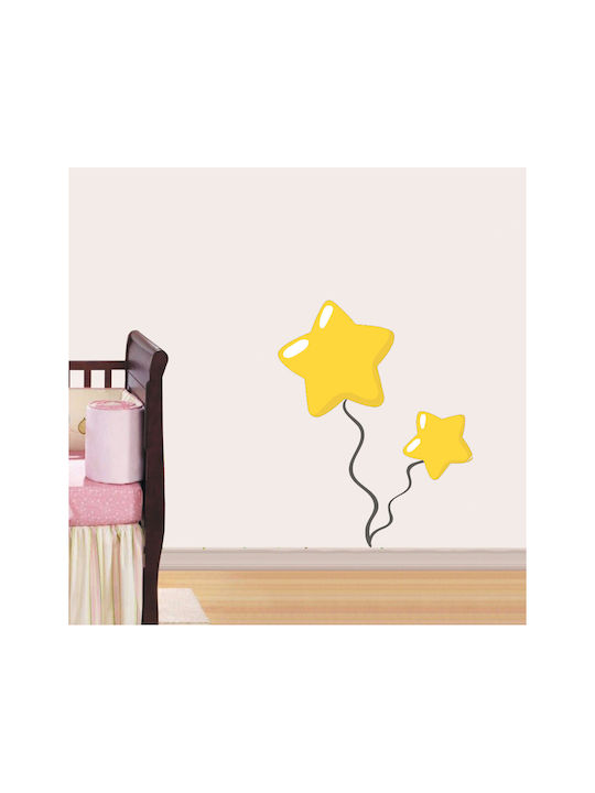Kinder Wandsticker Ballons Sterne 120cm x 165cm