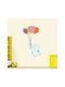 Kids Wall Sticker Flying Elephant 60cm X 102cm