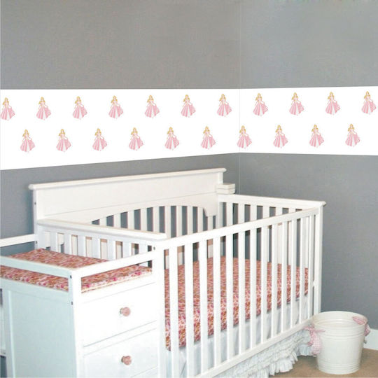 Princess Adhesive Border 100cm X 25cm