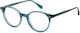 Gigi Barcelona Plastic Eyeglass Frame Blue 49001/3