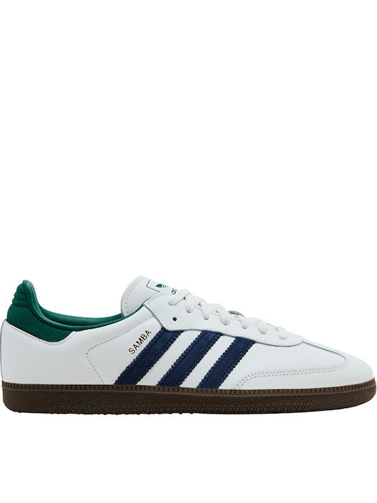 Samba Og Ανδρικά Sneakers Black White / Collegiate Green / Active Green