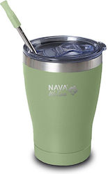 Nava Glass Thermos Stainless Steel / Plastic BP...