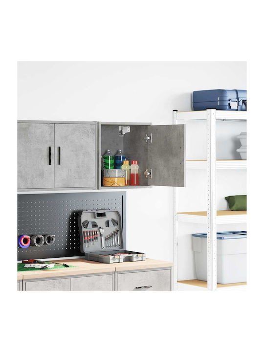 Wall Living Room Cabinet made of Grey Particle ...
