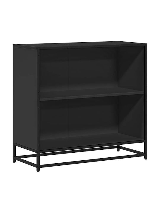 Bookcase Black 80.5x35x76cm